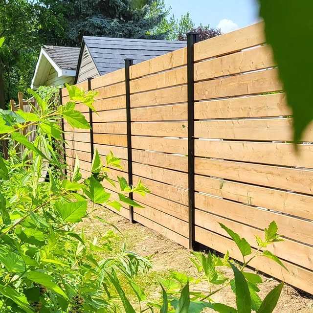 Horizontal fence Burlington